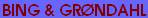 Bing & Gr�ndahl porcel�nsm�rker
