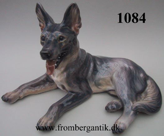  Sch�ferhund nr 1084 - L. 24.5 cm - 2400.-
