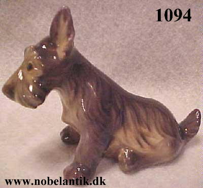 Lille Skotsk terrier - H. 9.5 cm - 1100.-