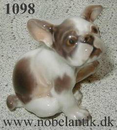 Fransk bulldog nr 1098 - H. 7,5 cm - 950.-