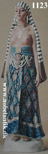 Egypterinde, - H. 42.0 cm. - 13500.-
