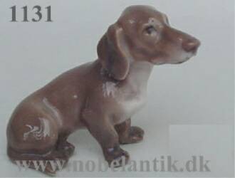 Gr�vlinghund - L.  6.5 cm. - 1100.-